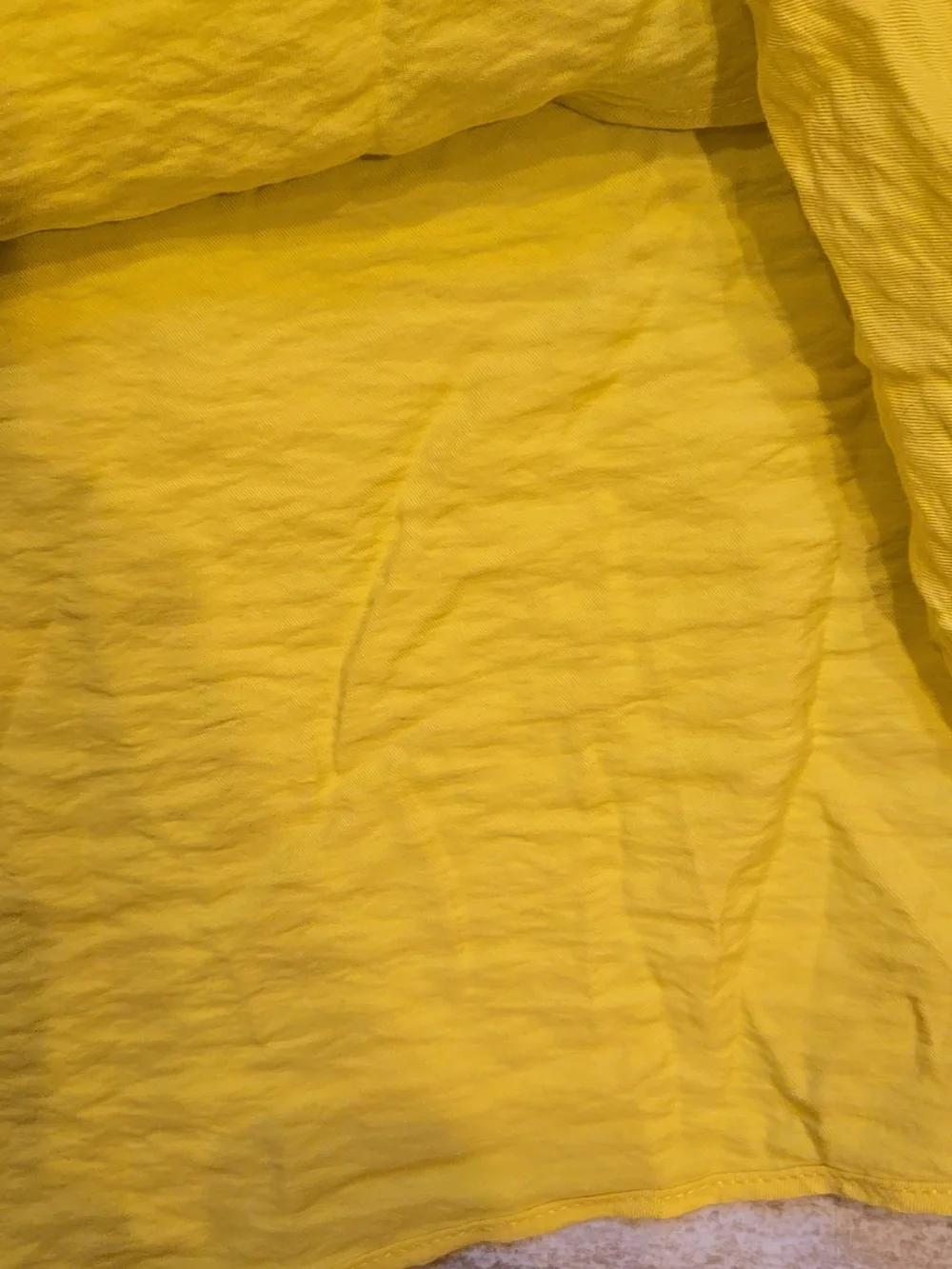 Anthropologie Yellow "The Dylan" Collared Halter Open Back Sleeveless Top - Picture 5 of 15